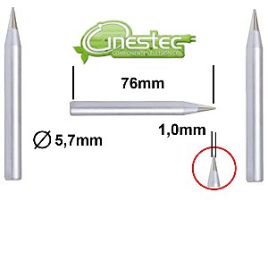 PONTA PARA FERRO DE SOLDA CONICA HIKARI PLUS e POWER 60W