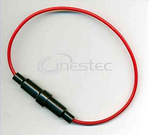 PORTA FUSIVEL GRANDE (6X30) COM FIO  F103C