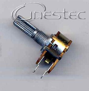 POTENCIOMETRO ROTATIVO 50KB 3+ 3 TERM. 16MM  L20/CI  WH148-2