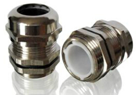 PRENSA CABO METAL C/ CONTRA PORCA M20 X 1,5mm CABO 7 a 13mm