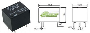 RELE  24V-10A  AZ1RC3 - METALTEX