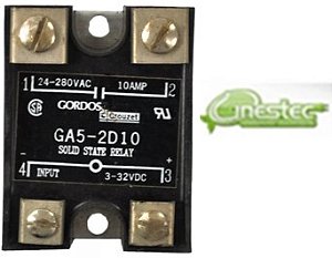 RELE ESTADO SOLIDO GORDOS - GA5-2D10 / 24-280VAC, 10A OFERTA