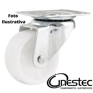 RODA LIVRE RODIZIO GIRATORIO - PEQUENA