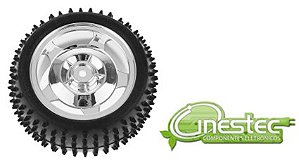 RODAS DE CARRO 85 X 38mm  PRATA