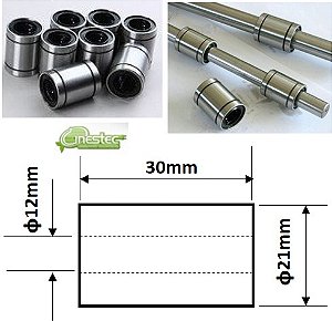 ROLAMENTO LINEAR LM12UU