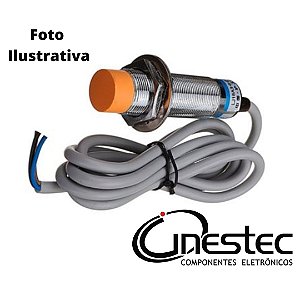 SENSOR DE PROXIMIDADE CAPACITIVO - LJC18A3-B-Z/BX - CABO 1,2m, NPN