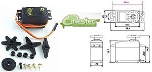 SERVO MOTOR TOWER PRO MG 995 - 180 GRAUS