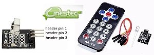 SHIELD CONTROLE REMOTO IR COM RECEPTOR VS1838B