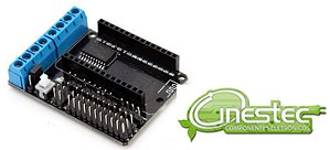SHIELD DRIVE PARA MOTOR COM L293D  4 CANAIS 24V PDIP16