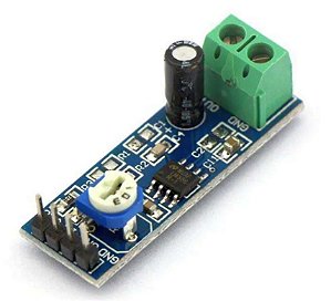 SHIELD MODULO AMPLIFICADOR DE SOM AJUSTAVEL COM LM386