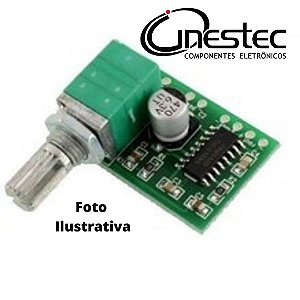 SHIELD MODULO AMPLIFICADOR DE SOM ESTEREO - PAM8403 - 5V 2x3W