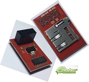 SHIELD MODULO ARDUINO MICRO SD CARD LEITOR DE CARTAO FEMEA 74HC4