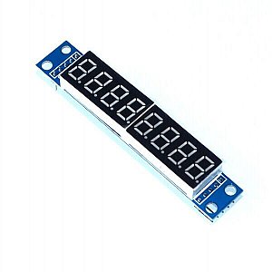 SHIELD MODULO DISPLAY 8 DIGITOS CONTROLE MAX7219