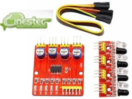 SHIELD MODULO INFRARED  RASTREADOR  04 RODAS