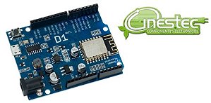 SHIELD MODULO WEMOS D1 WIFI LOT NODEMCU   ESP8266 CHIP 12E