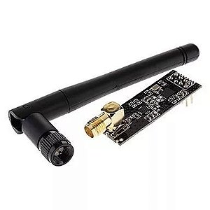 SHIELD MODULO WIRELESS NRF24L01 COM ANTENA PARA ARDUINO