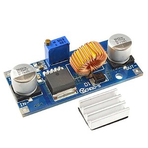 SHIELD REGULADOR DE TENSAO AJUSTAVEL 5A XL4005 STEP DOWN DC x DC