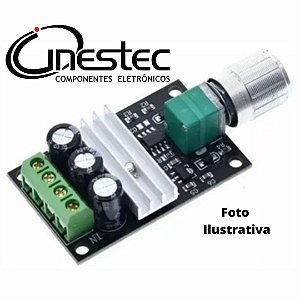 SHIELD REGULADOR DE VELOCIDADE PARA MOTOR PWM 6V-12V-24-28V x 3A