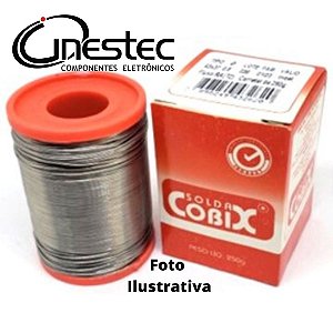 SOLDA ROLO LARANJA 63Sn x 37Pb - 0,5mm - 250g - RA (T2) - COBIX