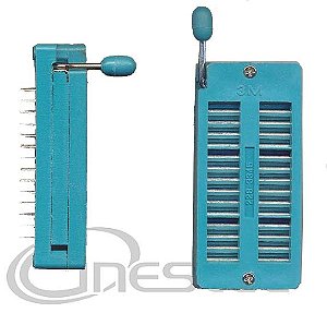 SOQQUETE 28 PINOS TEXTOLL / ZIF  DS-1043 (PARA ATMEGA328P PU)