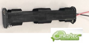 SUPORTE DE PILHA  SP13 (4 PILHAS PEQUENA)