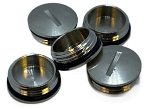 TAMPAO REDONDO - LATAO NIQ - PG 11 - COM O-RING 5pçs