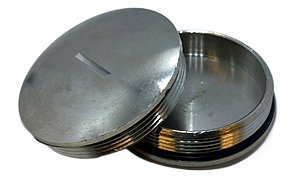 TAMPAO REDONDO LATAO NIQ PG42 - COM O-RING