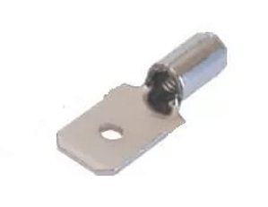 TERMINAL FASTON MACHO 4,8 mm ESTANHADO CADA 10 PECAS   M187