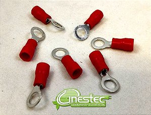 TERMINAL OLHAL ISOLADO CABO 0,5 A 1,5MM / FURO 5,0MM - RV1,25-5