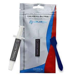 THERMAL SILVER SERINGA 2g PASTA TERMICA IMPLASTEC