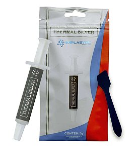 THERMAL SILVER SERINGA 5g PASTA TERMICA IMPLASTEC