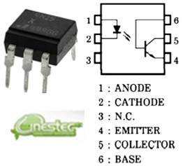 TIL111 = TLP631 = 4N25