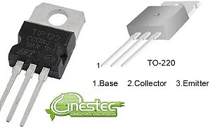 TIP122 SUBSTITUI TIP110 / TIP111 / TIP112 E TIP120 / TIP121