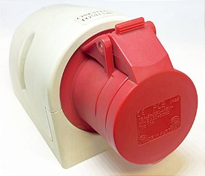 TOMADA INDUSTRIAL SOBREPOR 16A - 400V