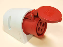 TOMADA SOBREPOR 16A, 4P, 11H, 440V - PCE