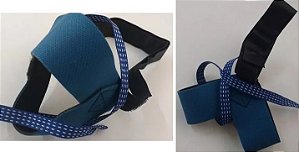 TORNOZELEIRA / CALCANHEIRA CONDUTIVA COM FECHAMENTO DE VELCRO (U