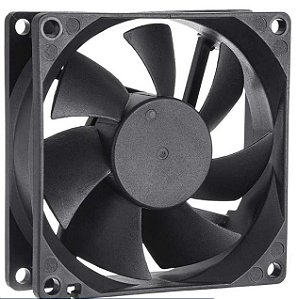 VENT. COOLER 12V 120 X 120MM X 25MM  COM ROLAMENTO - 1212