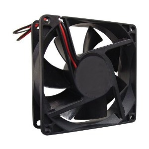 VENT.COOLER 12V 80 X 80 X 25mm  2 FIOS  COM ROLAMENTO