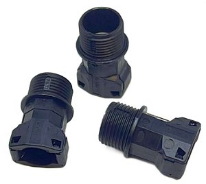 KIT 10PÇS CONEXAO RAPIDA RETA S/ CONTRA PORCA PG11 / NW10 PR