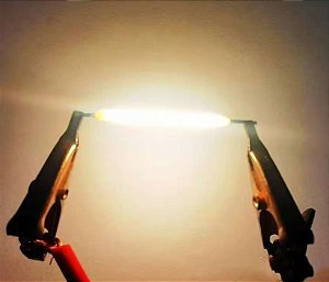 LED FILAMENTO RÍGIDO 38mm 3V BRANCO QUENTE