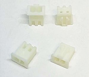 CONECTOR ALOJAMENTO/FEMEA JST B2B 2,54MM 2 PINOS 180 graus I-DS1069-SCW02