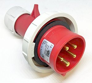 PLUGUE INDUSTRIAL MACHO 5P (3p+N+T) 16A 220/415V