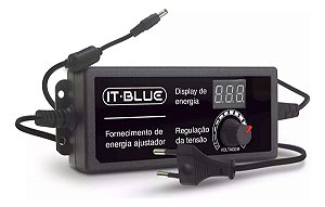 FONTE DE ALIMENTAÇÃO DIGITAL AJUSTAVEL 3V a 12V x 5A - LE-0186