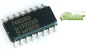 5 PÇS  SN74HC595 CIRCUITO INTEGRADO SMD