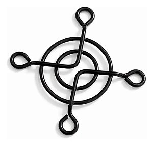 TELA  / GRELHA METAL. 40 X 40mm  PRETO