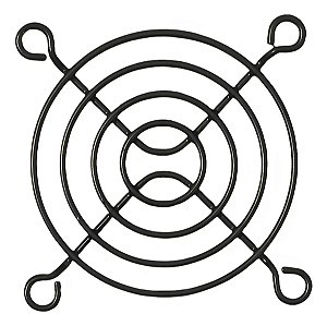 TELA  / GRELHA METAL. 60 X 60mm  PRETO