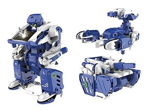 KIT EDUCACIONAL EXPERIMENTO SOLAR ROBO 3x1 TRANSFORMERS