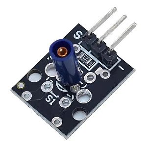 MODULO SENSOR DE VIBRACAO KY-002 SEM MERCURIO