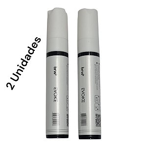 Marcador Giz Líquido Branco 15mm Canetão Lousa Vidro 2 Unid