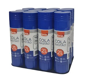 COLA EM BASTÃO 21g LAVAVEL COM INMETRO 12 UNIDADES